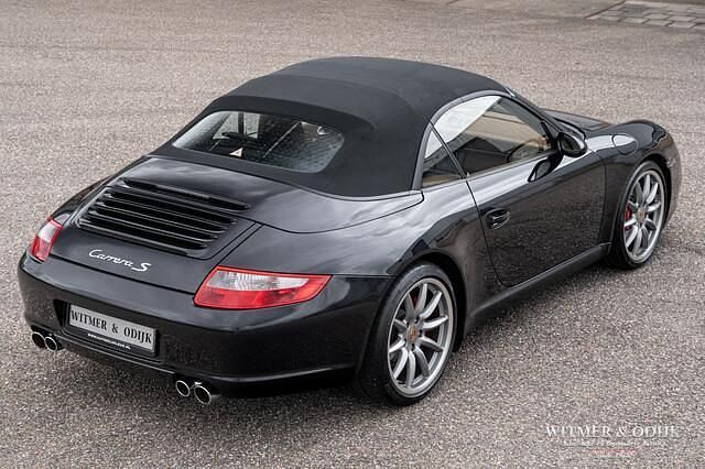 Occasion Porsche 911 Carrera S Cabriolet 355 PK (261 kW) 2005 Zwart (metallic) Cabriolet