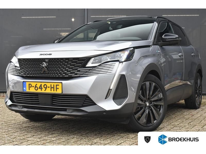 Grijs Gebruikt 2022 Peugeot 3008 GT SUV | € 27.895 (Eerlijke prijs) - Afbeelding 1/4
