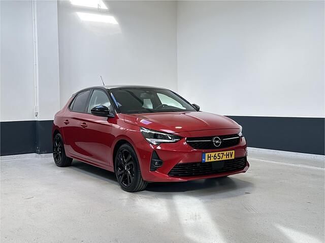 Rood Gebruikt 2020 Opel Corsa GS Line Hatchback | € 16.949 (Eerlijke prijs) - Afbeelding 1/4