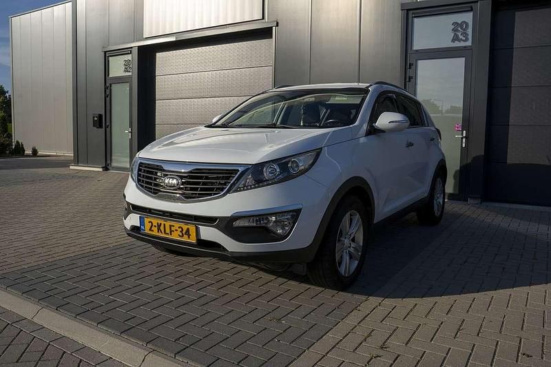 Wit Gebruikt 2013 Kia Sportage SUV | € 7.000 (Eerlijke prijs) - Afbeelding 1/4