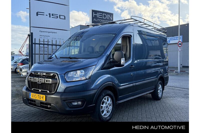 Blauw Gebruikt 2023 Ford Transit Trend Van | € 39.995 - Afbeelding 1/4