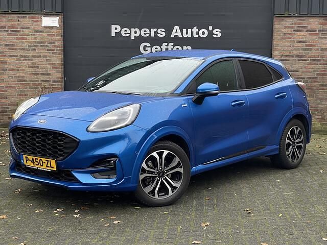 Blauw Gebruikt 2021 Ford Puma Gen-E Titanium X SUV | € 20.750 - Afbeelding 1/4