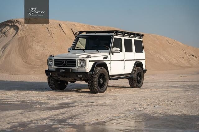 Wit Occasion 2005 Mercedes G500 SUV | € 45.800 (Eerlijke prijs) - Afbeelding 1/4