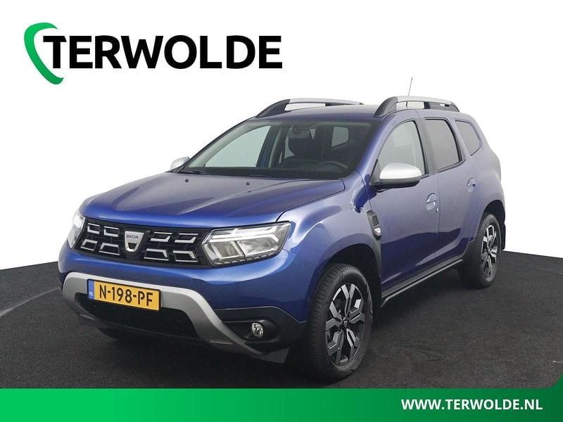 Blauw Gebruikt 2021 Dacia Duster Prestige SUV | € 17.945 (Iets duurder) - Afbeelding 1/4
