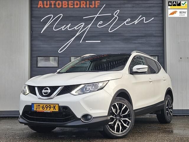 Wit (metallic) Gebruikt 2016 Nissan Qashqai 360º SUV | € 11.950 (Eerlijke prijs) - Afbeelding 1/4