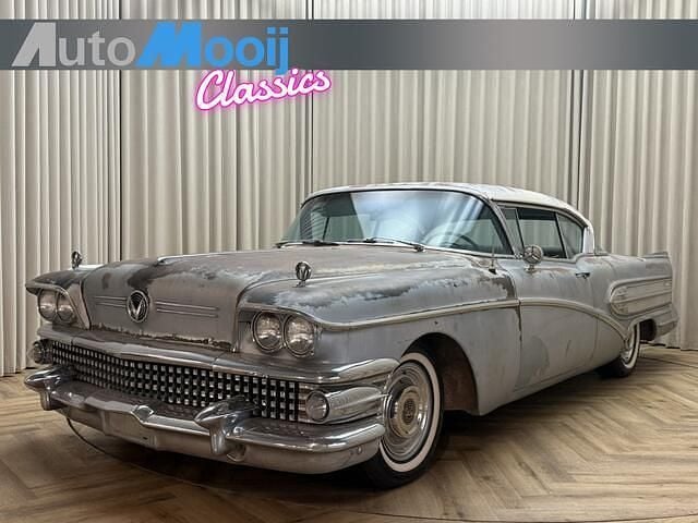 Blauw Gebruikt 1958 Buick Super Coupé | € 34.950 - Afbeelding 1/4