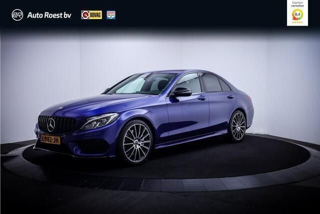 Blauw Gebruikt 2018 Mercedes C250 Premium Plus Sedan | € 29.750 (Duur) - Afbeelding 1/4