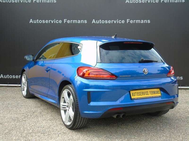Occasion VW Scirocco R-line 125 PK (91 kW) 2011 Blauw, metallic lak Coupé