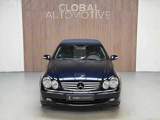 Occasion Mercedes CLK200 Avantgarde 163 PK (119 kW) 2005 Blauw (metallic) Cabriolet