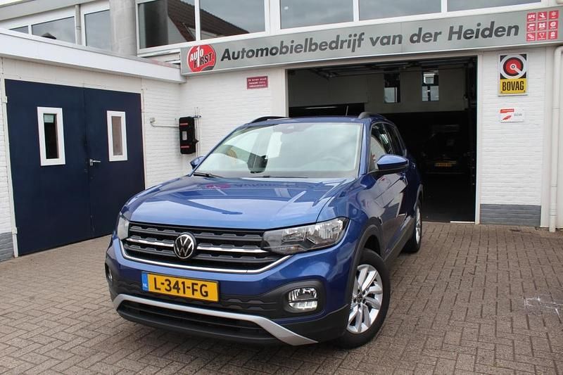 Blauw Gebruikt 2021 VW T-Cross Executive SUV | € 19.450 (Eerlijke prijs) - Afbeelding 1/4