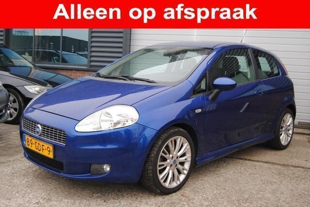Blauw Gebruikt 2008 Fiat Grande Punto Sport Hatchback | € 2.999 (Iets duurder) - Afbeelding 1/4