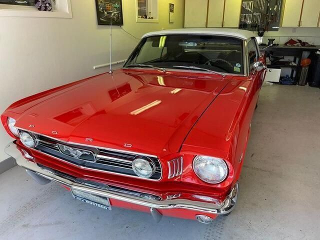 Rood Gebruikt 1966 Ford Mustang Convertible Cabriolet | € 49.500 - Afbeelding 1/4