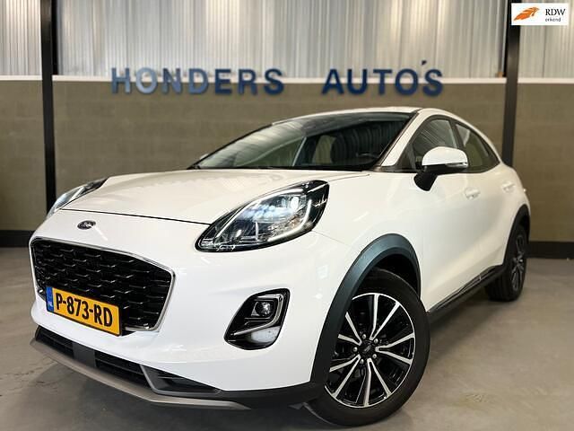 Wit Gebruikt 2021 Ford Puma Titanium MPV | € 19.995 (Eerlijke prijs) - Afbeelding 1/4