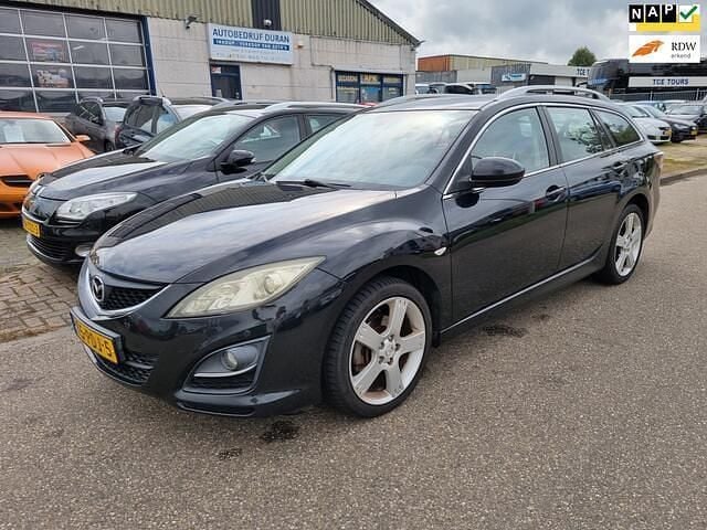 Zwart Occasion 2011 Mazda 6 Stationwagen | € 2.999 (Super prijs) - Afbeelding 1/4