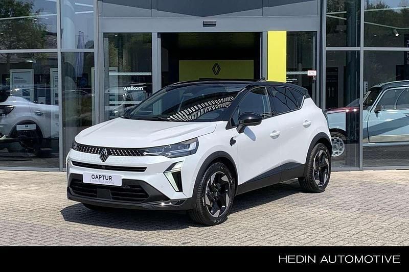 Wit Nieuw 2025 Renault Captur Techno SUV | € 38.519 - Afbeelding 1/4