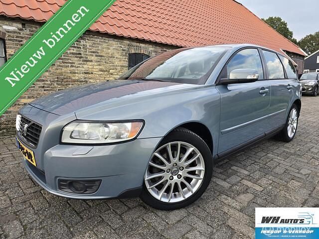 Blauw Gebruikt 2008 Volvo V50 Stationwagen | € 5.950 (Duur) - Afbeelding 1/4