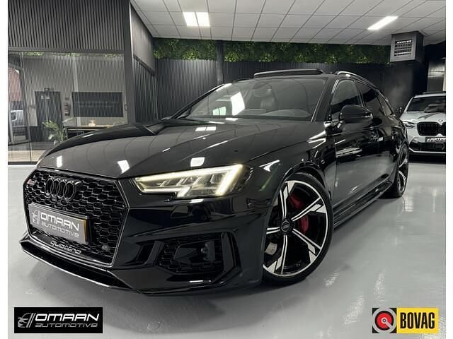 Zwart (metallic) Gebruikt 2019 Audi RS4 Comfort Stationwagen | € 52.990 (Super prijs) - Afbeelding 1/4