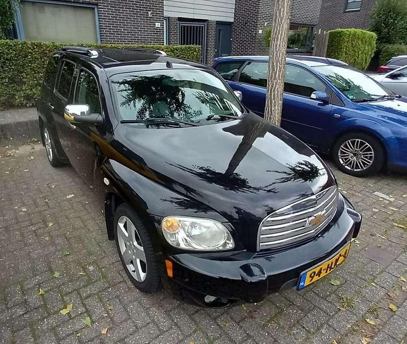 Zwart Gebruikt 2009 Chevrolet HHR LT Stationwagen | € 3.250 - Afbeelding 1/4