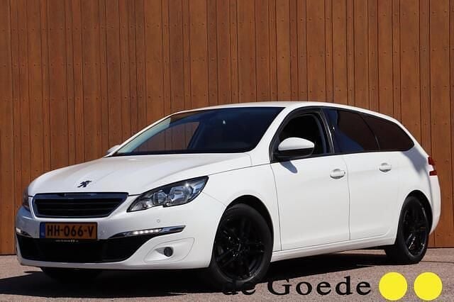 Wit Gebruikt 2014 Peugeot 308 Stationwagen | € 5.440 (Goede deal) - Afbeelding 1/4