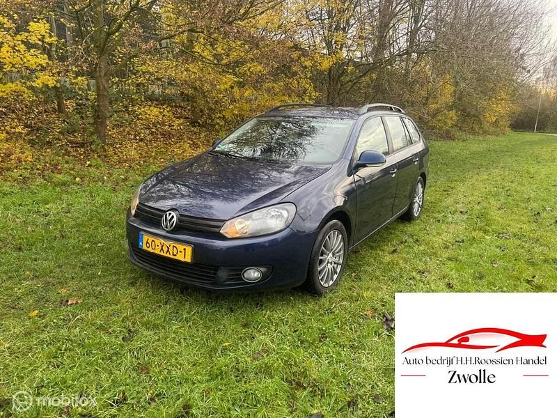 Blauw Gebruikt 2012 VW Golf VII Comfortline Stationwagen | € 3.999 (Super prijs) - Afbeelding 1/4