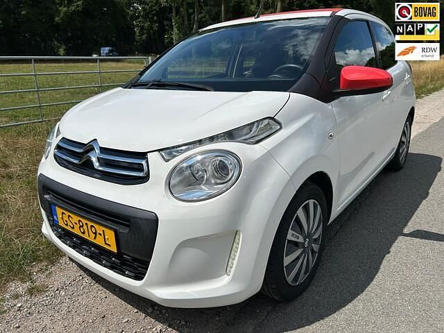 Wit Gebruikt 2015 Citroën C1 Feel Hatchback | € 7.450 (Eerlijke prijs) - Afbeelding 1/4