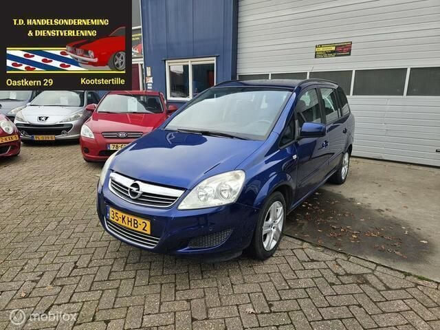 Blauw Gebruikt 2009 Opel Zafira Edition MPV | € 3.450 (Iets duurder) - Afbeelding 1/4