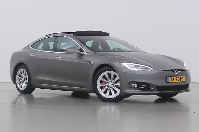 Occasion Tesla Model S 244 kW (333 PK) 2018 Grijs Hatchback
