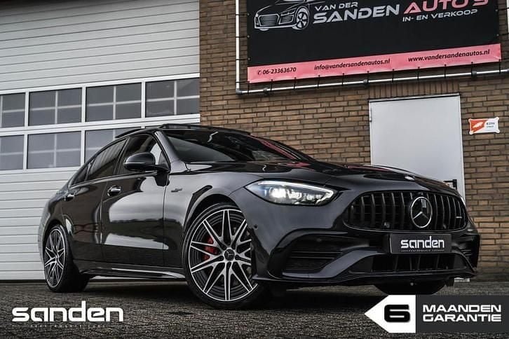 Grijs Occasion 2024 Mercedes C43 AMG AMG Sedan | € 76.900 (Eerlijke prijs) - Afbeelding 1/4