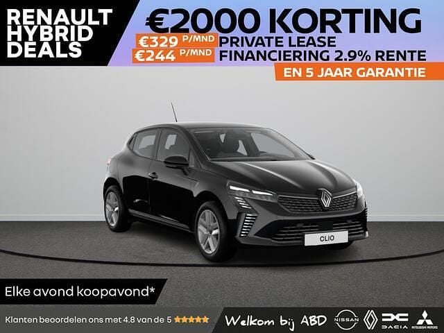 Zwart Nieuw 2025 Renault Clio V Evolution Hatchback | € 25.990 (Goede deal) - Afbeelding 1/1
