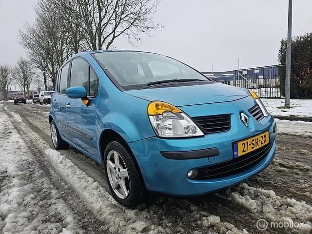 Blauw Occasion 2005 Renault Modus Authentique MPV | € 799 (Eerlijke prijs) - Afbeelding 1/4