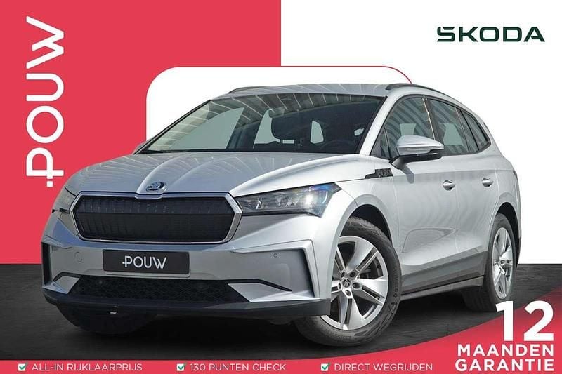 Grijs, metallic lak Gebruikt 2021 Skoda Enyaq iV SUV | € 24.950 (Eerlijke prijs) - Afbeelding 1/4