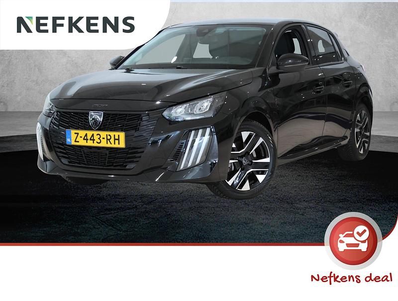 Zwart Gebruikt 2024 Peugeot 208 Allure Hatchback | € 22.300 (Goede deal) - Afbeelding 1/3