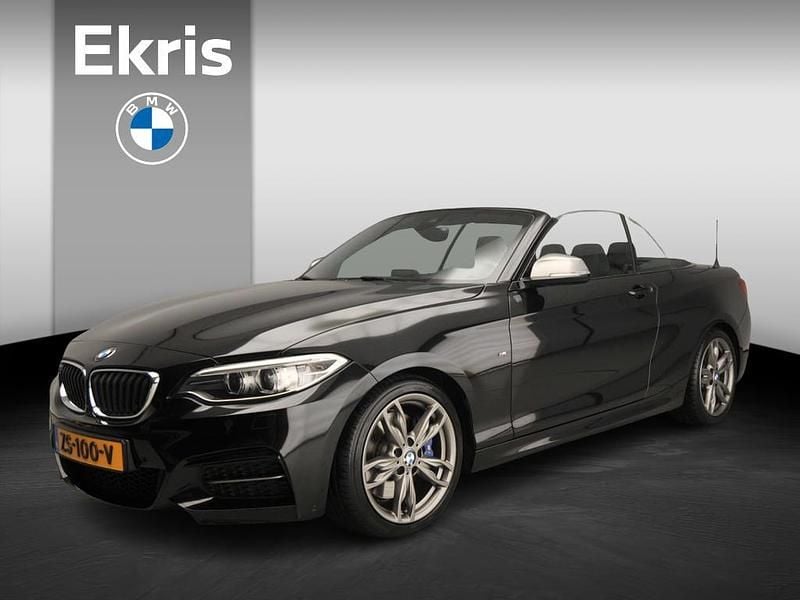 Zwart Occasion 2017 BMW M240 M Sport Cabriolet | € 31.900 (Eerlijke prijs) - Afbeelding 1/4