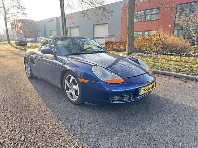 Occasion Porsche Boxster S 252 PK (185 kW) 2002 Blauw (metallic) Cabriolet