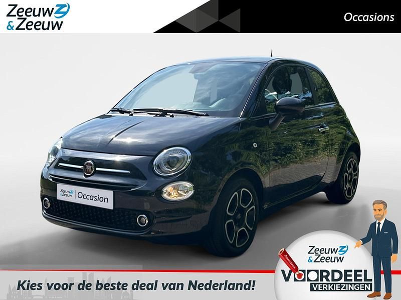 Zwart Gebruikt 2023 Fiat 500 Club Hatchback | € 11.935 (Goede deal) - Afbeelding 1/4