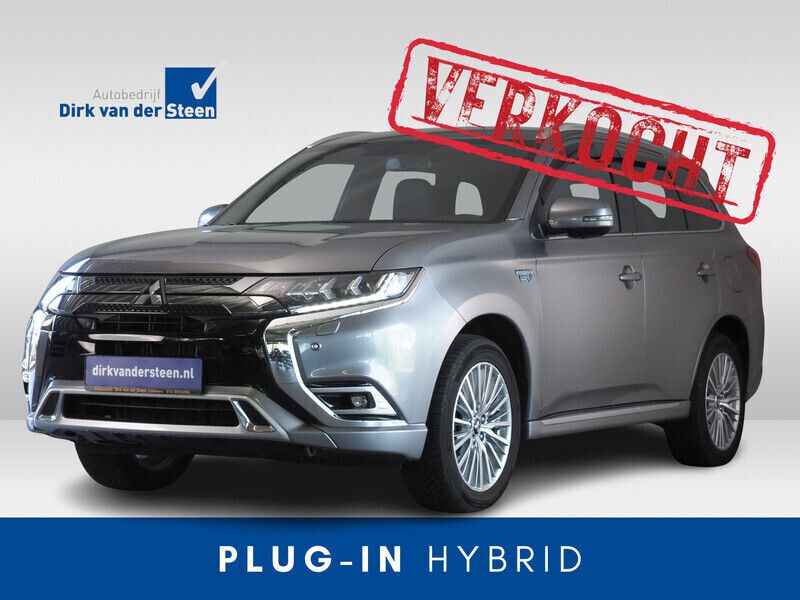 Grijs Gebruikt 2021 Mitsubishi Outlander Intense+ SUV | € 25.450 (Eerlijke prijs) - Afbeelding 1/4