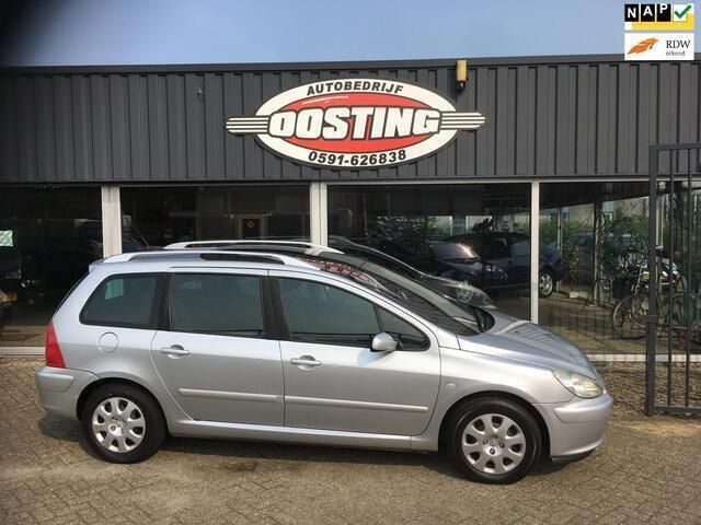 Grijs Occasion 2004 Peugeot 307 Stationwagen | € 1.799 (Duur) - Afbeelding 1/4