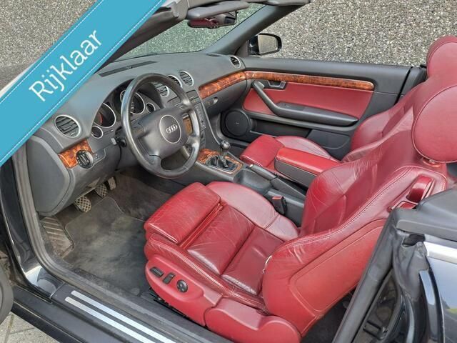 Occasion Audi A4 Cabriolet Sport 219 PK (161 kW) 2002 Zwart Cabriolet