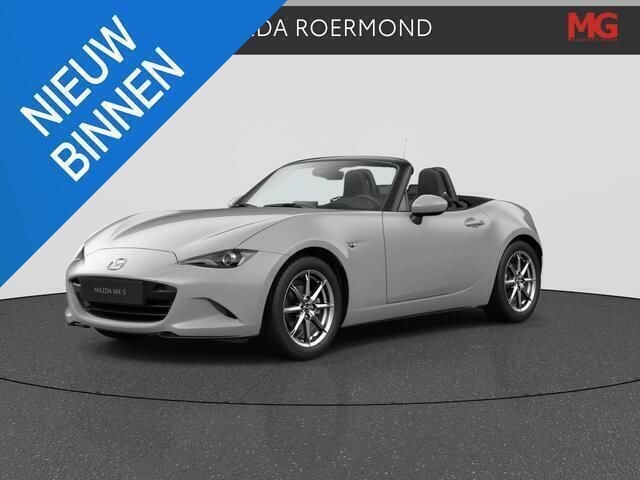 Grijs Nieuw 2025 Mazda MX5 Exclusive-Line Cabriolet | € 45.390 - Afbeelding 1/4