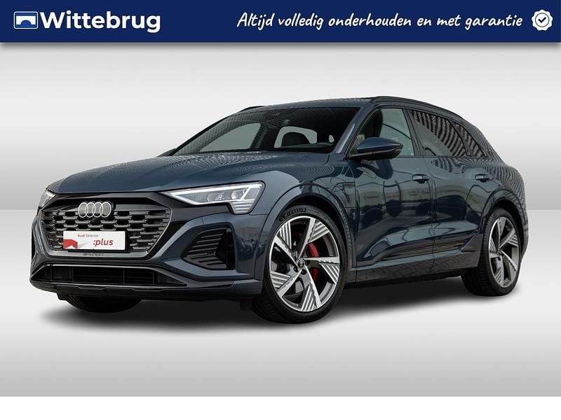 Blauw Gebruikt 2023 Audi Q8 e-tron Design SUV | € 57.950 (Super prijs) - Afbeelding 1/2