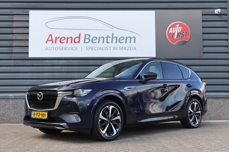Blauw Gebruikt 2022 Mazda CX-60 Takumi-Line SUV | € 57.350 - Afbeelding 1/4