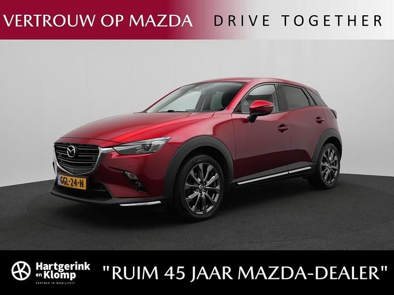 Rood Gebruikt 2024 Mazda CX-3 Signature SUV | € 21.950 (Super prijs) - Afbeelding 1/4
