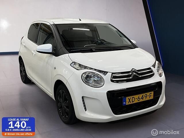 Wit Gebruikt 2018 Citroën C1 Shine Hatchback | € 8.299 (Eerlijke prijs) - Afbeelding 1/4