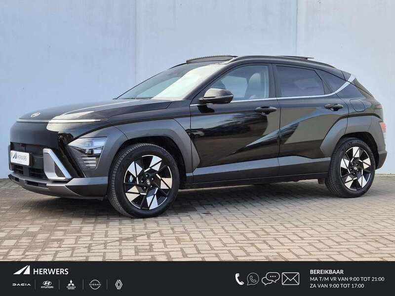 Abyss black Gebruikt 2024 Hyundai Kona Premium SUV | € 33.985 (Iets duurder) - Afbeelding 1/4