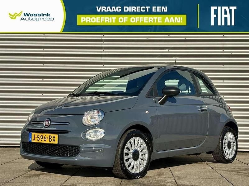 Grijs Gebruikt 2020 Fiat 500 Pop Hatchback | € 10.950 (Eerlijke prijs) - Afbeelding 1/4