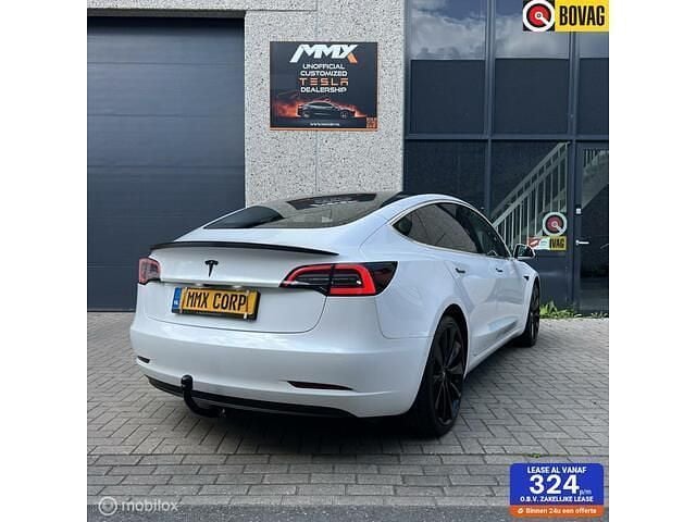 Wit Gebruikt 2019 Tesla Model 3 Long Range Sedan | € 19.999 (Eerlijke prijs) - Afbeelding 1/4