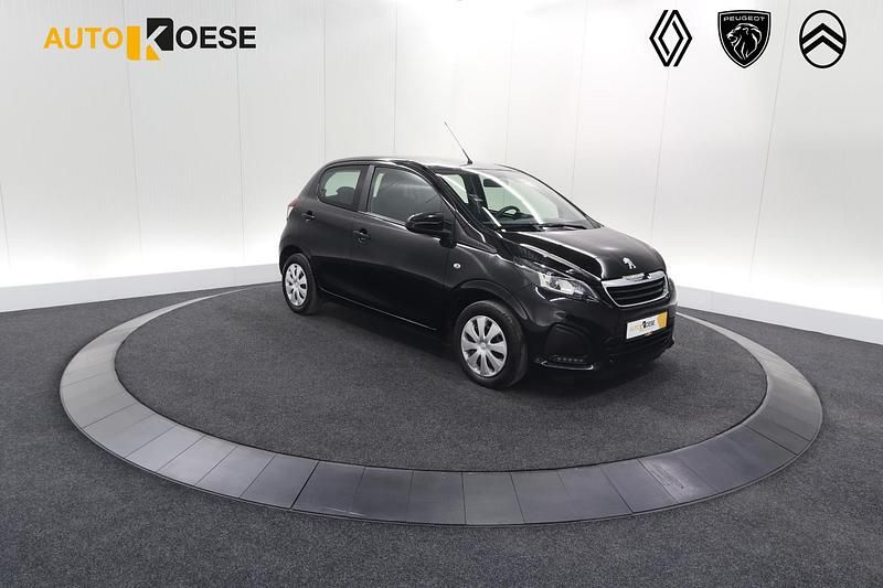 Zwart Gebruikt 2021 Peugeot 108 Active Hatchback | € 9.795 (Eerlijke prijs) - Afbeelding 1/4
