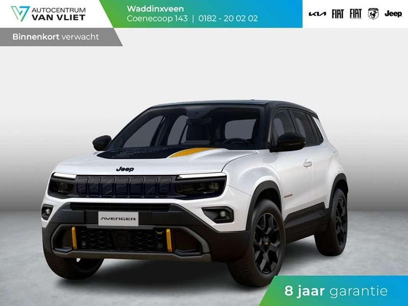 Wit Nieuw 2025 Jeep Avenger North SUV | € 47.085 (Eerlijke prijs) - Afbeelding 1/4