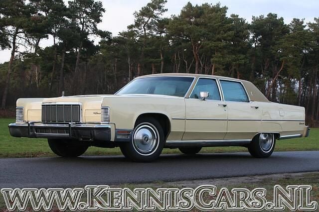 Occasion Lincoln Continental 1976 Geel Sedan