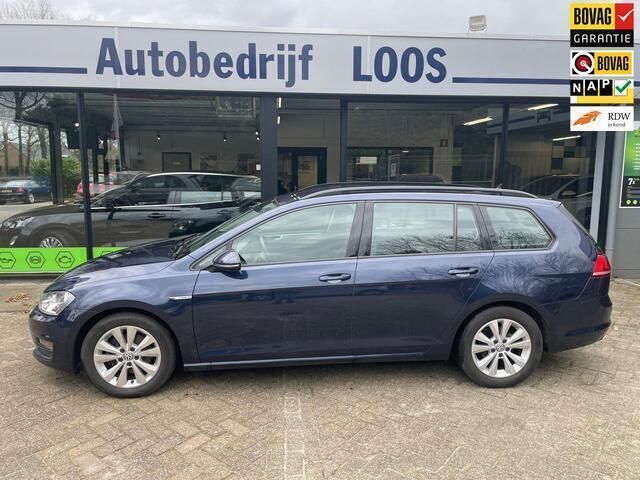 Blauw Gebruikt 2016 VW Golf VII Comfortline Stationwagen | € 9.900 (Eerlijke prijs) - Afbeelding 1/4
